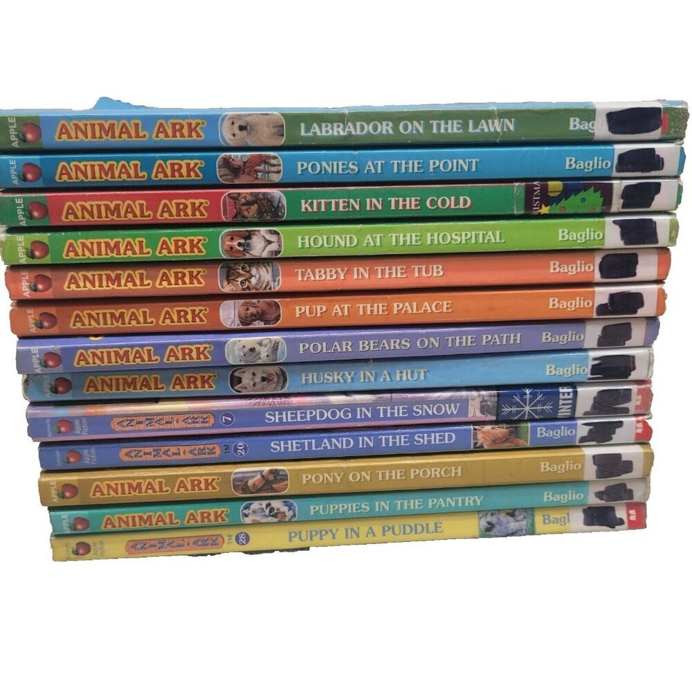 13 Scholastic Animal Ark Book Childrens Ben M Baglio Paperbacks Ex Library